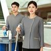 Roupas de Trabalho para Limpeza de Propriedades Manga Longa Feminina Camareira de Hotel Supermercado Banco Limpador de Comunidade Tia Shopping Center
