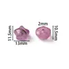 Cuentas de Estrella de Cinco Puntas Imitación Piedra Acrílico Transparente Manchado Accesorios Hechos a Mano para Cadena de Teléfono Móvil DIY Accesorios de Joyería con Cuentas