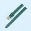 Material de microfibra ultrafino, patrón de bambú plano, moda nueva, interfaz plana para hombre y mujer, fondo impermeable universal, correa de cuero inferior