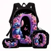 Entrega en stock, mochila de Stitch más vendida en Amazon para estudiantes de primaria y secundaria, bolsa escolar de anime ligera y duradera