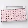 Flor de Jabón de Tres Capas Flor de Jabón Día del Maestro Rosa Flor de Agua Artificial Día de San Valentín Vietnamita Fábrica Punto de Venta Venta al por Mayor