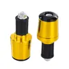 Ventas directas de fábrica de accesorios de modificación para motocicletas, tapones de manillar de aleación de aluminio CNC para modificación, resistentes al desgaste y duraderos