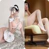 Lencería sexy sexy entrepierna abierta gratis cama divertida coqueteo caliente mono uniforme traje pijamas de mujer deseo puro