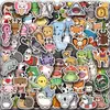 100 Pegatinas de Animales, Graffiti, Dibujos Animados Lindos, Pegatinas Impermeables para Álbumes de Recortes, Maletas, Botellas de Agua, Pegatinas Decorativas
