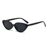 Gafas de sol ovaladas de montura pequeña, elegantes y sofisticadas, adecuadas tanto para mujeres como para hombres, con un toque europeo y americano, perfectas para protección solar y un look retro, ideales para ventas transfronterizas