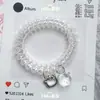 Serie de Cuerdas para Teléfono y Gomas para el Cabello de Color Gelatina Fresca y Dulce Accesorios para el Cabello de Color Macarrón de Alto Valor Goma para el Cabello de Alta Elasticidad