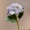 Rama Única de Hortensia Elsa Impresa en 3D Simulada Flor Artificial Arreglo de Flores Artificiales Decoración Floral de Boda Venta al por Mayor Transfronteriza