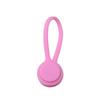 Organizador de Cables Color Sólido Simple Silicona Almacenamiento de Cables de Datos Escritorio Cable de Audífonos Cable de Carga Sujeta Cables Envoltura Enrollado de Cables