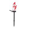 Luminária de Chão Boneco de Neve Solar Transfronteiriça Decoração de Natal Atmosfera Luz Noturna Pátio Externo Jardim Lâmpada Boneco de Neve de Arroz