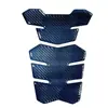 Pegatina transfronteriza 5D de fibra de carbono con diseño de espina de pescado para coche, pegatina modificada para motociclista, piezas de automóvil engrosadas
