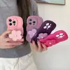 Soporte de Flores Elegante Estilo Ins Japonés y Coreano Adecuado para Funda de Teléfono Móvil Apple 16 iPhone 17 Pro Max 14/15 Mate
