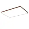 Luminária de teto ultrafina e sem costura de 7 cm para sala de estar, 6 unidades na cor nogueira, minimalista, protetora para os olhos, para hall de entrada principal, item padrão