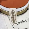 Pingente Esculpido em Osso de Camelo com Inscrição, Ornamento Pendurado, Pulseira, Pingente de Colar de Mão 868