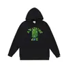 Moda Urbana Transfronteriza de Comercio Exterior Marca Unisex Otoño e Invierno Estampado de Letras Sudadera con Capucha Holgada Pulóver Sudadera Ape Casual Versátil