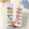 Lindo Pasador para Cabello de Bebé Pinza para el Cabello Dopamina para Niños Organizador de Cabello para Bebés Accesorio para el Cabello para Niñas