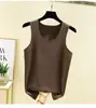 Chaleco Cálido para Hombre Otoño e Invierno Engrosado Más Terciopelo De Yangrong Seda Talla Grande Ropa Interior Sin Mangas Camiseta Base