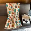 Bufanda de Seda para Mujer Estilo Coreano Versátil Delgada de Gasa Bufanda de Verano Multifuncional Decoración de Viaje Protección Solar Ropa Exterior de Algodón y Lino Bufanda Chal
