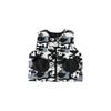 Camiseta de Invierno Nueva Wuri para Niños con Estampado de Oso, Cuello Medio Falso de Dos Piezas, Suéter, Chaleco Infantil, Ropa Acolchada de Algodón