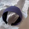 Faixa de Cabeça de Tricô Igual de Yi Mengling Estilo Esportivo Fitness Faixa de Cabeça Alargada com Listras Caneladas Acessório de Cabeça Avançado