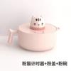 Zhenghui con soporte para teléfono móvil caja de fideos instantáneos lonchera para estudiantes dormitorio lonchera grande portátil para el trabajo dibujos animados temporizador burbuja