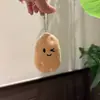 Lindo Llavero Colgante de Peluche de Papa Cultural y Creativa de Guizhou con Expresiones Divertidas Creativas, Decoración para Mochila, Regalo para Pareja