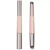 Pincel de Lábios de Silicone Multifuncional 2 em 1 com Dupla Ponta, Cobertura de Cabelo Sintético para Corretivo e Cola de Aplicação para Batom, Ferramenta de Beleza