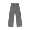 Calça casual softshell à prova de três elementos para homens e mulheres, estilo dopamina de outono, calça de trabalho de perna reta solta multicolorida para atividades ao ar livre para mulheres