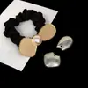 Yingyi Joyería DIY Brocado Song Base para Pasador de Pelo Cuerda para el Cabello con Cubierta Pasador de Lazo Cuerda para el Cabello Estilo Nacional Material para Tocado