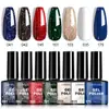 Set de Esmalte en Gel para Uñas de 7/8 Piezas, Arte de Uñas Temático Navideño, Capa Superior, Capa Base, Set de Cuidado para Uñas, Producto de Venta Caliente Transfronterizo