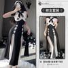 Tentação Freira Roupa Íntima Sexy Uniforme Fofo Conjunto Cos Quente Sexo Adulto Desejo Puro Conjunto de Pijama Dropshipping