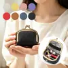 Nuevo monedero compacto con cierre de alta estética, adecuado para pendientes, collares, anillos y joyas, monedero multifuncional mini para mujer