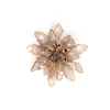 Broche de Borla de Flor Acrílica Estilo Retro Transfronterizo Europeo y Americano Accesorios para Mujer Joyería de Camelia de Gama Alta Venta al por Mayor