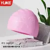 Venda Direta de Fábrica Touca de Natação de Silicone Impermeável Não Aperta a Cabeça Tamanho Extra Grande Profissional Tamanho Grande Confortável Cabelo Longo Especial Equipamento de Moda