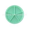 Nuevo molde de silicona para hornear waffles redondos transfronterizos, molde para hornear pasteles de cocina y hogar, tapete de silicona para hornear pasteles