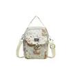 Bolso de mano de nicho de moda transfronterizo bolso cuadrado pequeño bolso de mujer 2026 nuevo lanzamiento de verano impresión tridimensional bolso de un solo hombro bolso cruzado para ir al trabajo