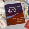 Cuaderno de borrador para estudiantes A4, fino y resistente, de alta apariencia, engrosado, para práctica, estilo ins, estilo americano, bloc de notas