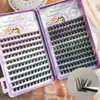 Set de Auto-Injerto DIY 20 Filas Mj89 Amazon Estilo Caliente Grueso Europeo y Americano Nuevo Racimo Individual Pestañas Postizas Transfronterizas