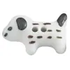 Botones de Cachorro Blanco y Negro Cerámicos Cuentas Accesorios para Ropa Cadena de Teléfono Móvil Material para DIY Colgante de Cuenta Suelta Pintado a Mano Material para Colgante