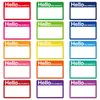 Etiquetas de Nombre Grandes de Colores al por Mayor Pegatinas de Placa de Nombre Pegatinas Escolares Fiesta Juego Pegatinas de Nombre Suministros de Oficina