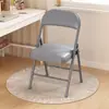 Silla plegable para el hogar, silla de computadora, taburete simple, silla de entrenamiento para conferencias, silla con respaldo portátil, silla de dormitorio, silla de oficina, silla de comedor