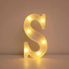 Luz LED con letras en inglés, luz digital de color, venta al por mayor, para fiestas de cumpleaños, confesiones, propuestas, decoración de bodas, disponible transfronterizamente.