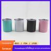 10oz de dupla camada de aço inoxidável spray vácuo isolamento copo de vinho Car Cup lettering logotipo