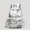 Mochilas para Alunas do Ensino Médio, Alunos do Ensino Fundamental II, Mochilas Personalizadas Estilo Coreano Tie-Dye, Mochilas Casuais Simples de Grande Capacidade para Alunos do Ensino Fundamental