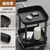 Mesa de Café Estilo Nuevo Mahjong, Estante para Tés, Estante de Almacenamiento para Mesa de Mahjong, Mesa Auxiliar Pequeña, Mesa de Té Móvil para Jugar Cartas en la Sala de Juegos
