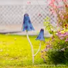 Amazon Temu Maceta Pequeña de Hongo de Doble Cabeza Decoración de Jardín Arte de Hierro Hongo Cepillado Enchufe