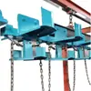 Accesorios para Grúa Monorriel de Minería Rueda Viajera Ajustable con Recubrimiento de Poliuretano para Riel I140E Rueda de Carga Ligera