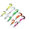 Luya Micro Pequeña Cola Rizada Señuelo Blando 2.5 cm 3.5 cm Gusano Blando Señuelo Falsa Anzuelo Pez Mandarín Lubina Equipo de Pesca Luya
