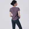 Conjunto Profesional de Ropa Deportiva para Correr y Yoga para Mujer Verano Nuevo Transpirable de Secado Rápido Ropa para Fitness Manga Corta Sensación de Alta Gama