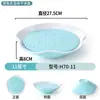 Plato de hielo seco de melamina vajilla creativa famosa en Internet plato para hot pot plato para hot pot de cordero plato para grasa de tripa de res plato para intestinos de pato plato para sashimi