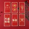 2026 Ano Novo Envelopes Vermelhos Ano do Cavalo Caligrafia Chinesa Pacote Vermelho Estilo Tradicional Criativo Ano Novo Festival da Primavera Universal Personalizado Envelope de Dinheiro da Sorte
